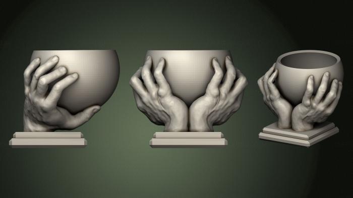 Vases (VZ_0540) 3D model for CNC machine